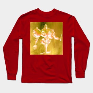 golden alien dogu the darkstalker Long Sleeve T-Shirt